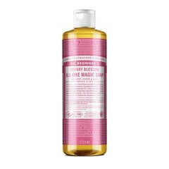 Органическое жидкое мыло 18-в-1 Dr. Bronner´s 475 мл, вишневый цвет цена и информация | Мыло | 220.lv