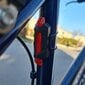 Velosipēda lukturis + aizmugurējais lukturis, 4T6 USB cena un informācija | Velo lukturi un atstarotāji | 220.lv