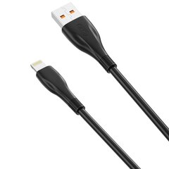 XO kabelis NB185 USB - Lightning 1,0m 6A, melns cena un informācija | Savienotājkabeļi | 220.lv