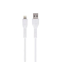 Maxlife MXUC-04 cable USB - Lightning 1,0 m 3A white цена и информация | Кабели для телефонов | 220.lv