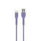 Maxlife MXUC-04 kabelis USB - microUSB 1,0 m 3A, violets cena un informācija | Savienotājkabeļi | 220.lv