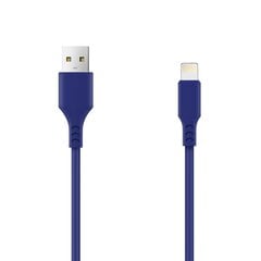 Кабель Setty USB - Lightning, 1.0 м 2А, синий цена и информация | Кабели для телефонов | 220.lv