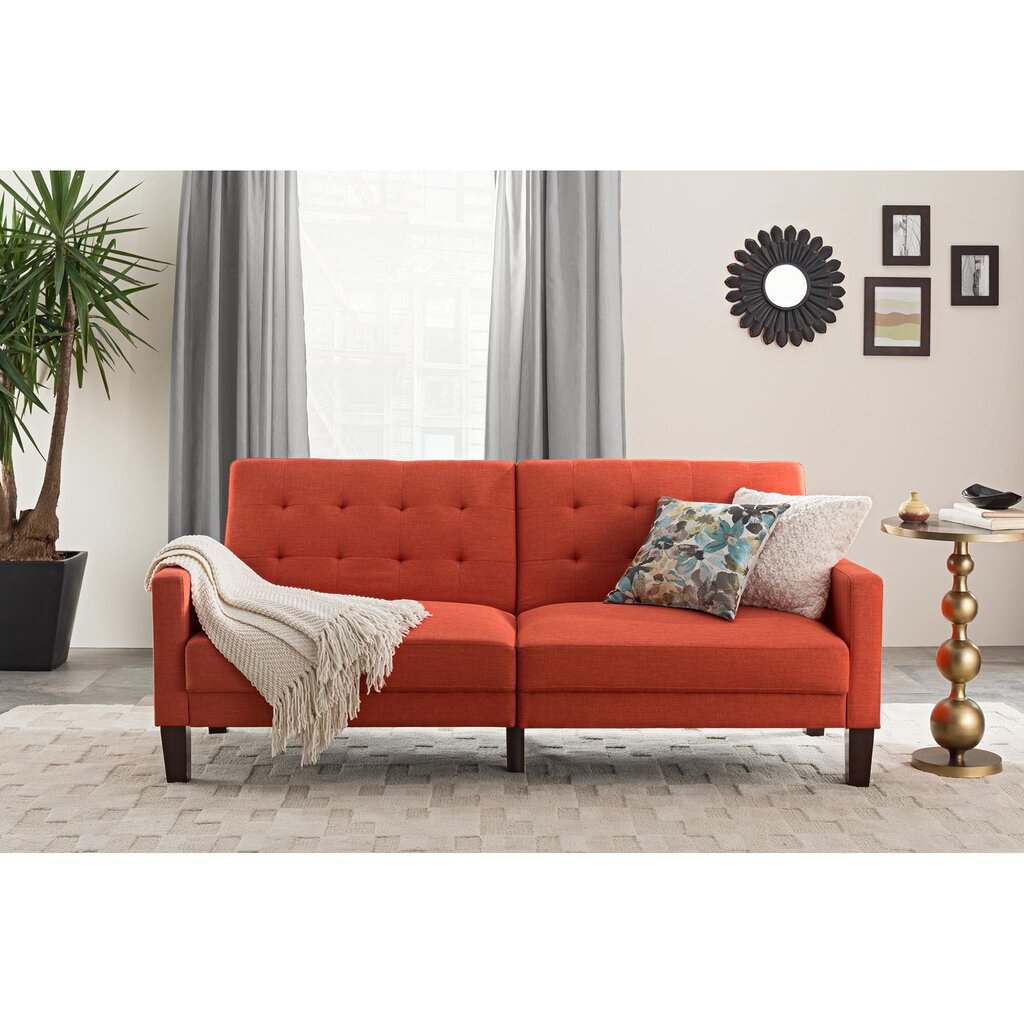 Dīvāns Better Homes & Gardens Porter, oranžs cena un informācija | Dīvāni | 220.lv