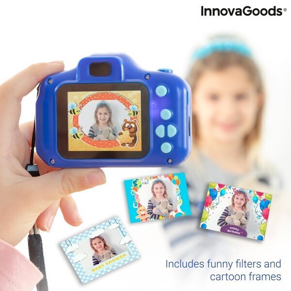 Bērnu digitālā kamera Innovagoods cena un informācija | Digitālās fotokameras | 220.lv