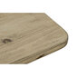 Mazs galdiņš DKD Home Decor Egle Melns Metāls PVC (112 x 54 x 52 cm) cena un informācija | Žurnālgaldiņi | 220.lv