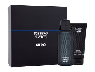 Komplekts Iceberg Twice Nero: EDT vīriešiem 125 ml + dušas želeja 100 ml cena un informācija | Iceberg Smaržas | 220.lv