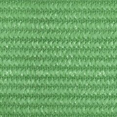 vidaXL saulessargs, 160 g/m², gaiši zaļš, 3x3 m, HDPE цена и информация | Зонты, маркизы, стойки | 220.lv