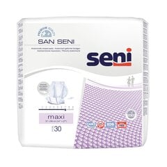 SAN SENI Maxi anatomiskie ieliktņi 30gab. цена и информация | Подгузники, прокладки, одноразовые пеленки для взрослых | 220.lv