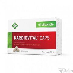 Kardiovital kaps. N30 cena un informācija | Vitamīni, preparāti, uztura bagātinātāji labsajūtai | 220.lv