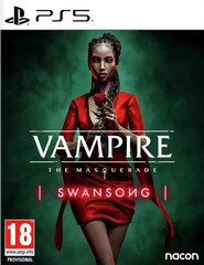 Vampire The Masquerade: Swansong (Playstation 5 game) Preorder цена и информация | Компьютерные игры | 220.lv