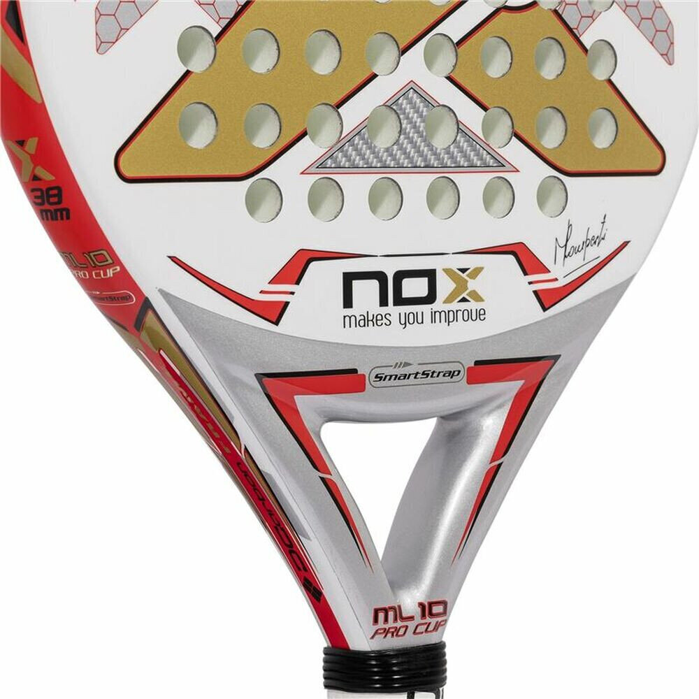 Rakete NOX ML10 Pro Cup 2022 WH Balts cena un informācija | Padels | 220.lv