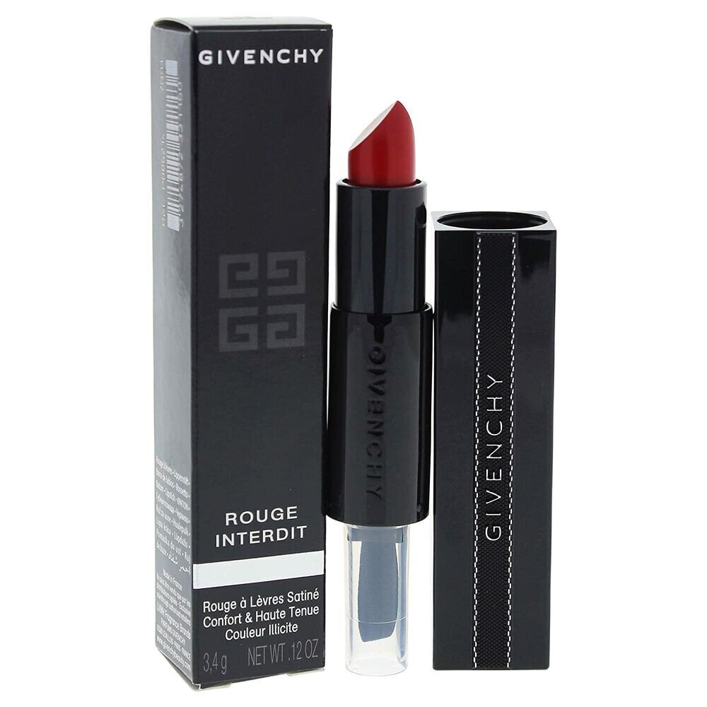 Lūpu Krāsas Givenchy Rouge Interdit Lips N14 3,4 g цена и информация | Lūpu krāsas, balzāmi, spīdumi, vazelīns | 220.lv