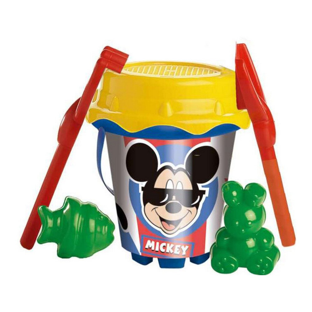 Pludmales spainis Unice Toys Mickey Mouse PVC (6 gab.) cena un informācija | Ūdens, smilšu un pludmales rotaļlietas | 220.lv