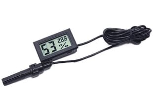 Электронный ЖК-термометр цена и информация | Измерители влажности, температуры, pH, ORP | 220.lv