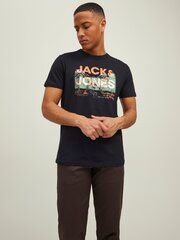 T-krekls JACK &amp; JONES 12210420BLACK-M cena un informācija | Vīriešu T-krekli | 220.lv