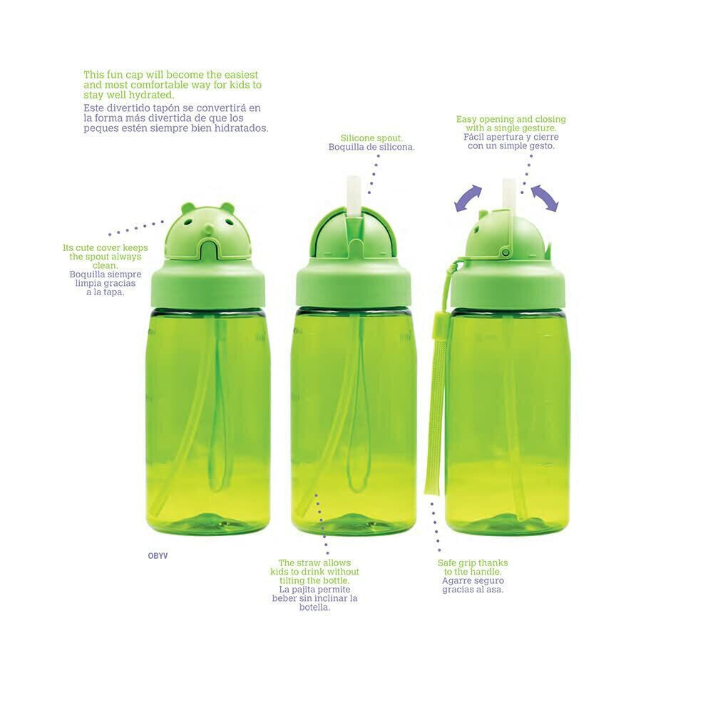 Ūdens pudele Laken OBY Jumping Rozā (0,45 L) cena un informācija | Ūdens pudeles | 220.lv