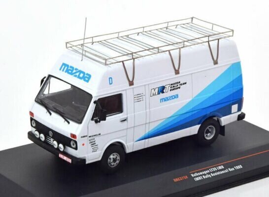 VW LT35 LWB Mazda Rally Team Assistance 1989 1:43 IXO RAC375X цена и информация | Rotaļlietas zēniem | 220.lv