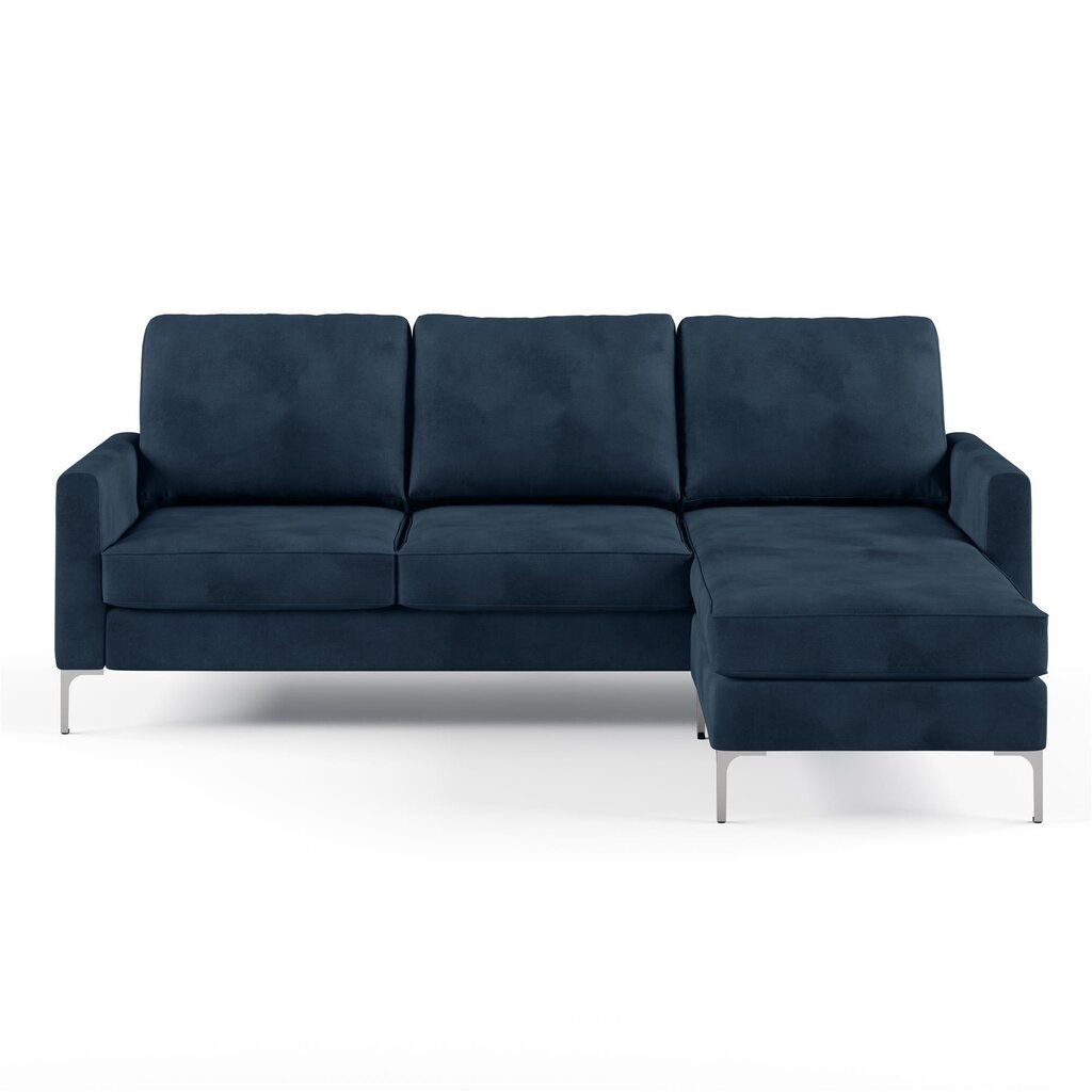Universāls stūra dīvāns Novogratz Chapman, zils cena un informācija | Stūra dīvāni | 220.lv