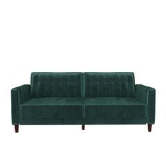 Dīvāns Ember Interiors, tumsi zaļš cena un informācija | Dīvāni | 220.lv