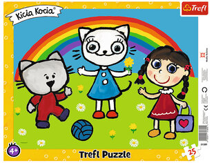 Puzzle 250 kicia kocia/ *25шт цена и информация | Пазлы | 220.lv