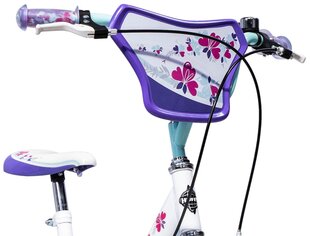 Velosipēds bērniem Huffy Crème Soda 16", balts/violets cena un informācija | Velosipēdi | 220.lv