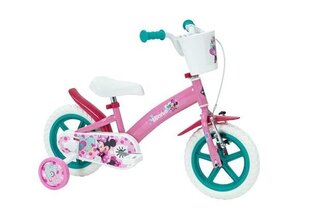 Velosipēds bērniem Huffy Minnie 12", rozā/balts/zaļš цена и информация | Велосипеды | 220.lv