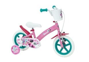 Velosipēds bērniem Huffy Minnie 12", rozā/balts/zaļš cena un informācija | Velosipēdi | 220.lv