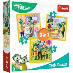 Puzle 170 treflikow/ *3in1gab цена и информация | Пазлы | 220.lv