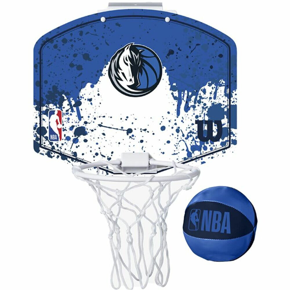 Basketbola Grozs Wilson Dallas Mavericks Mini Zils cena un informācija | Basketbola grozi | 220.lv