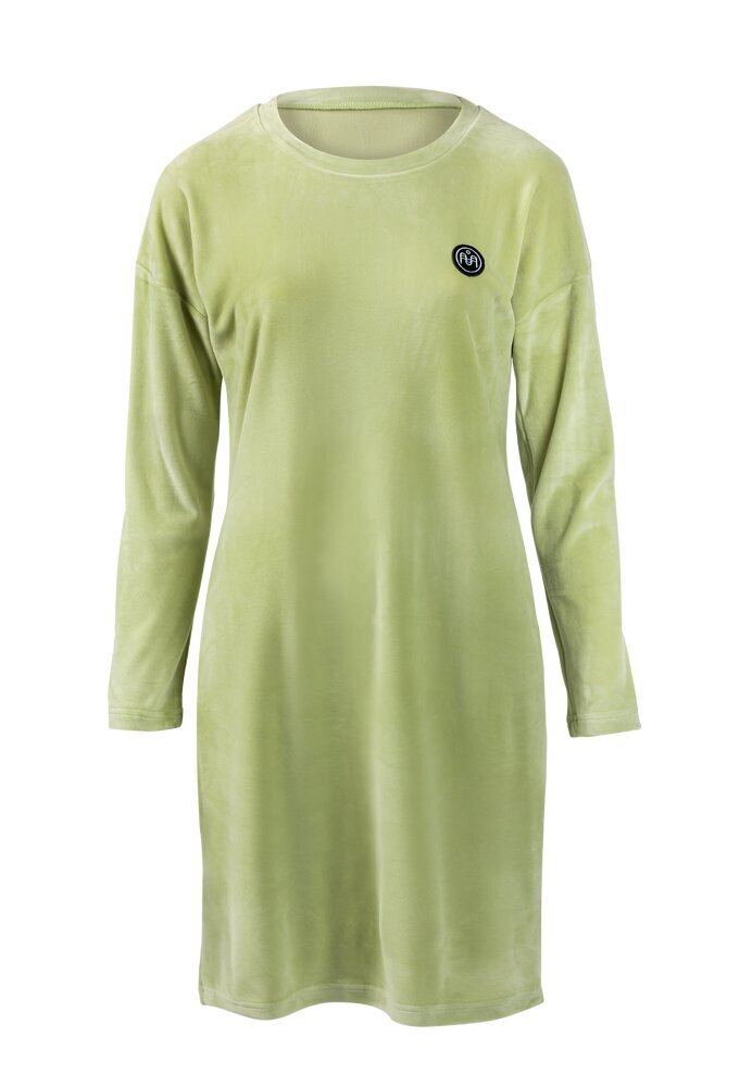 Samta kleita sievietēm Laima zaļa, SNP41008 cena un informācija | Kleitas | 220.lv