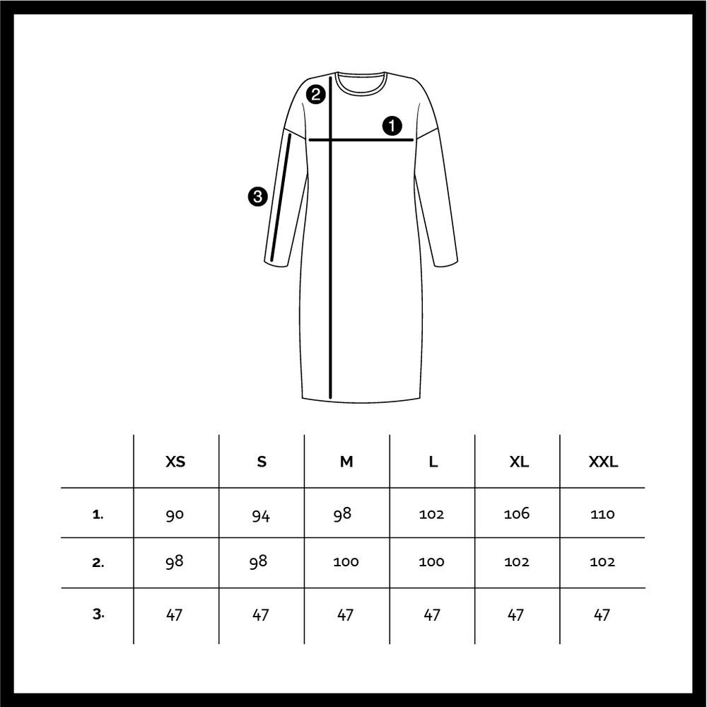 Samta kleita sievietēm, melna, SNP41008 цена и информация | Kleitas | 220.lv