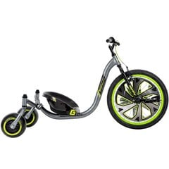 Трехколесный велосипед Huffy Green Machine Drift Trike, серый/зеленый/черный цена и информация | Трехколесные велосипеды | 220.lv