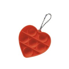 Антистрессовая терапевтическая игрушка POP IT Orange Heart цена и информация | Настольные игры, головоломки | 220.lv