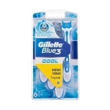 Vienreizlietojami skuvekļi vīriešiem Gillette Blue 3 Cool, 6 gab. cena un informācija | Skūšanās piederumi, kosmētika | 220.lv