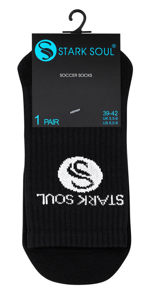 Unisex zeķes ar ABS zolēm futbolam Stark Soul 2181, melnas cena un informācija | Vīriešu zeķes | 220.lv