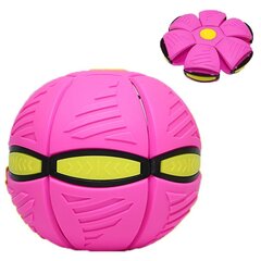 Летающий, яркий плоский шар - диск, phlat ball, розовый цена и информация | Игры на открытом воздухе | 220.lv