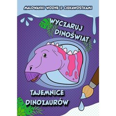 krāsojamās lapas bērniem dinworl - mīklas цена и информация | Книжки - раскраски | 220.lv