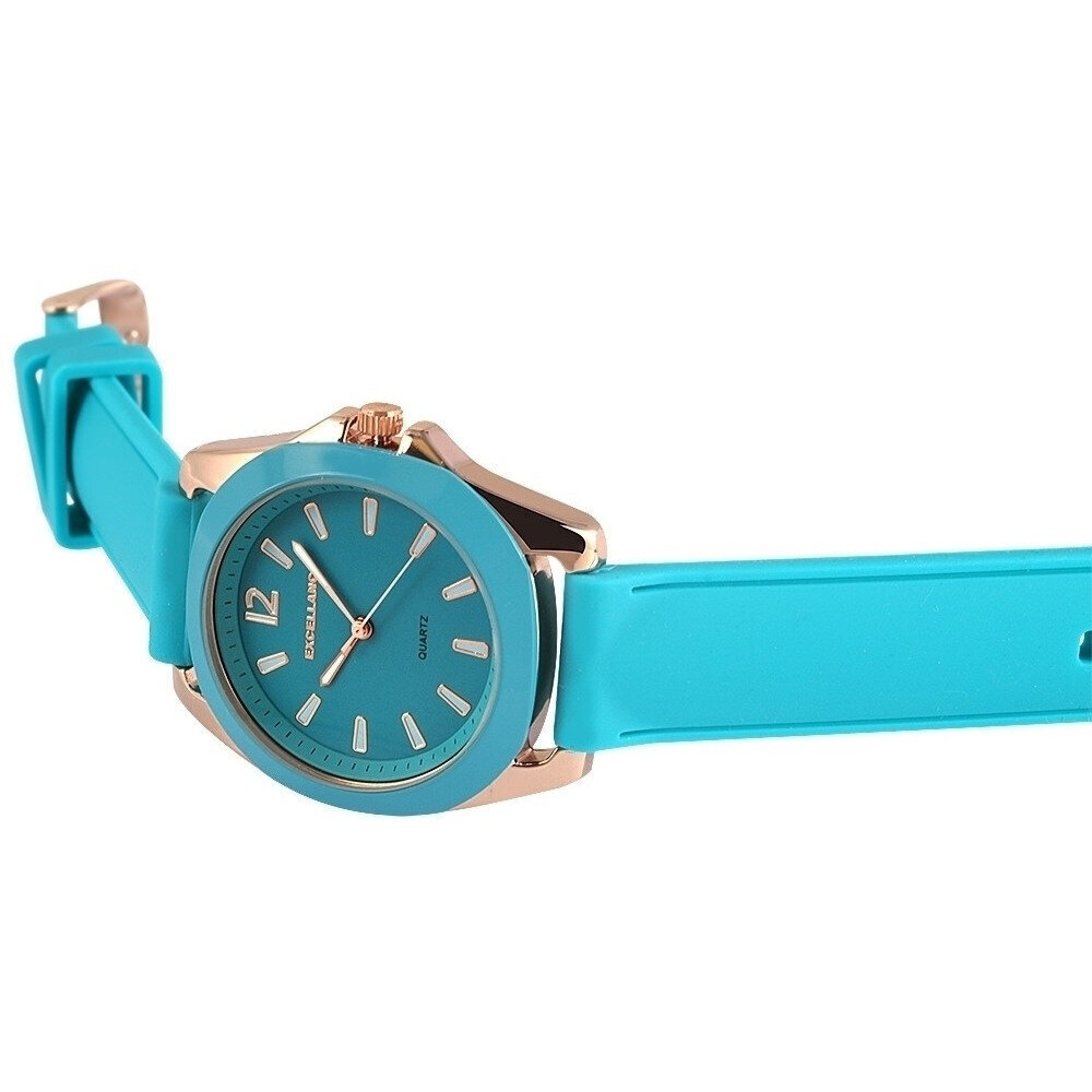 Sieviešu pulkstenis ar silikona siksniņu Excellanc цена и информация | Sieviešu pulksteņi | 220.lv