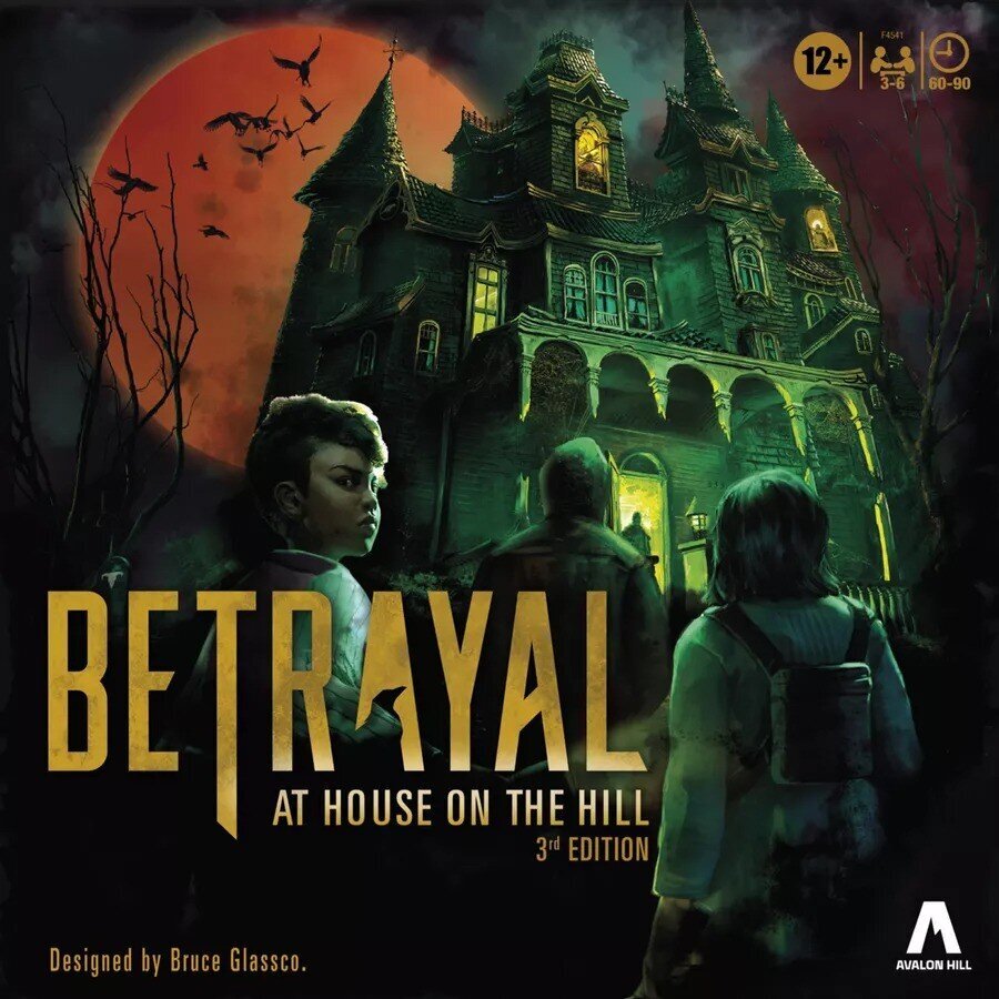 Настольная игра Betrayal at House on the Hill: 3rd Edition цена | 220.lv