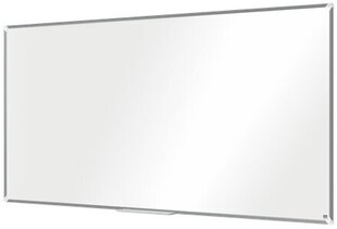 Magnētiska, balta tāfele Nobo Premium Plus Enamel Magnetic Whiteboard, 200x100 cm cena un informācija | Kancelejas preces | 220.lv