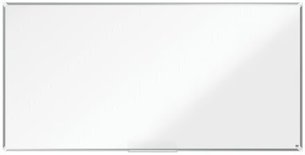 Magnētiska, balta tāfele Nobo Premium Plus Enamel Magnetic Whiteboard, 200x100 cm cena un informācija | Kancelejas preces | 220.lv