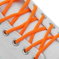 Apaļas kurpju šņores 3 mm 120 cm, baltas cena un informācija | Līdzekļi apģērbu un apavu kopšanai | 220.lv
