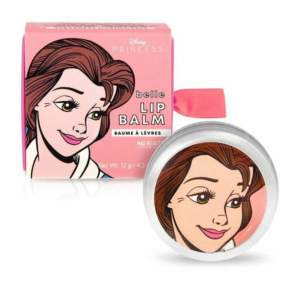 Lūpu balzams Mad Beauty Disney Princess Belle (12 g) cena un informācija | Lūpu krāsas, balzāmi, spīdumi, vazelīns | 220.lv