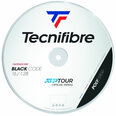 Tenisa stīgas Tecnifibre BLACK CODE 200m, 1.28mm, Melnā krāsa