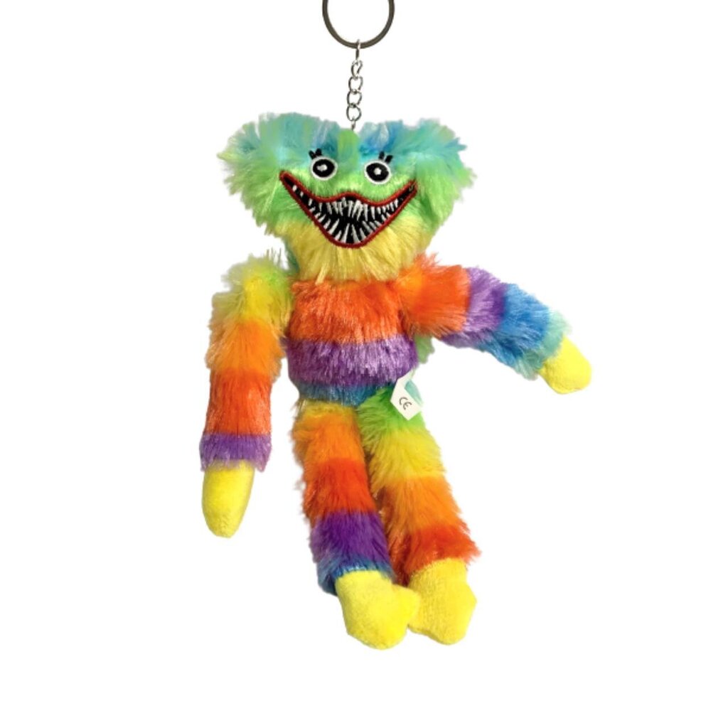 Mīksto rotaļlietu atslēgu piekariņš, Rainbow Huggy