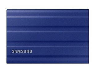 External SSD|SAMSUNG|T7|1TB|USB 3.2|Write speed 1000 MBytes/sec|Read speed 1050 MBytes/sec|MU-PE1T0R/EU cena un informācija | Ārējie cietie diski | 220.lv