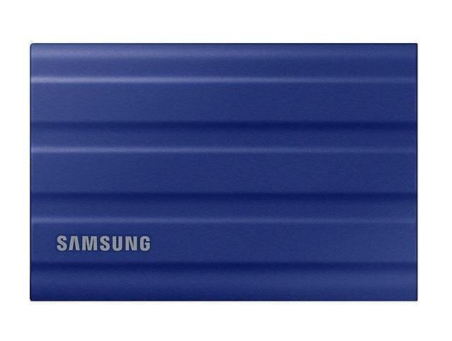 External SSD|SAMSUNG|T7|1TB|USB 3.2|Write speed 1000 MBytes/sec|Read speed 1050 MBytes/sec|MU-PE1T0R/EU цена и информация | Ārējie cietie diski | 220.lv