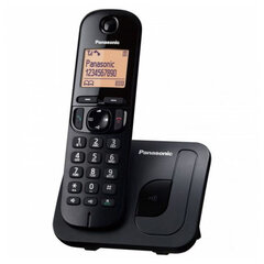 Panasonic KX-TGC210, melns cena un informācija | Panasonic Mobilie telefoni, planšetdatori, Foto | 220.lv