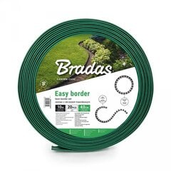 Zāliena apmales komplekts Bradas EASY BORDER 40mm, zaļš cena un informācija | Žogi un piederumi | 220.lv