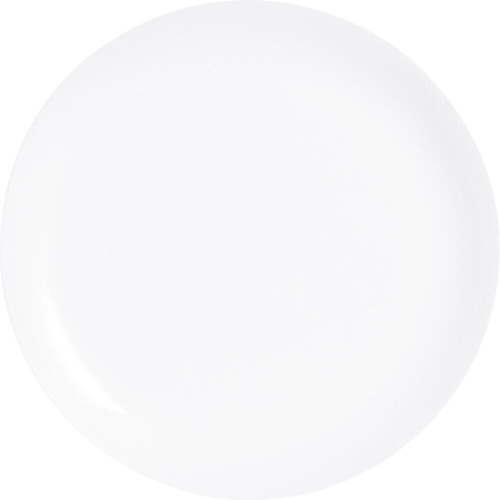 Šķīvju komplekts Arcoroc Evolutions Balts Stikls (Ø 25 cm) (6 gab.) cena un informācija | Trauki, šķīvji, pusdienu servīzes | 220.lv